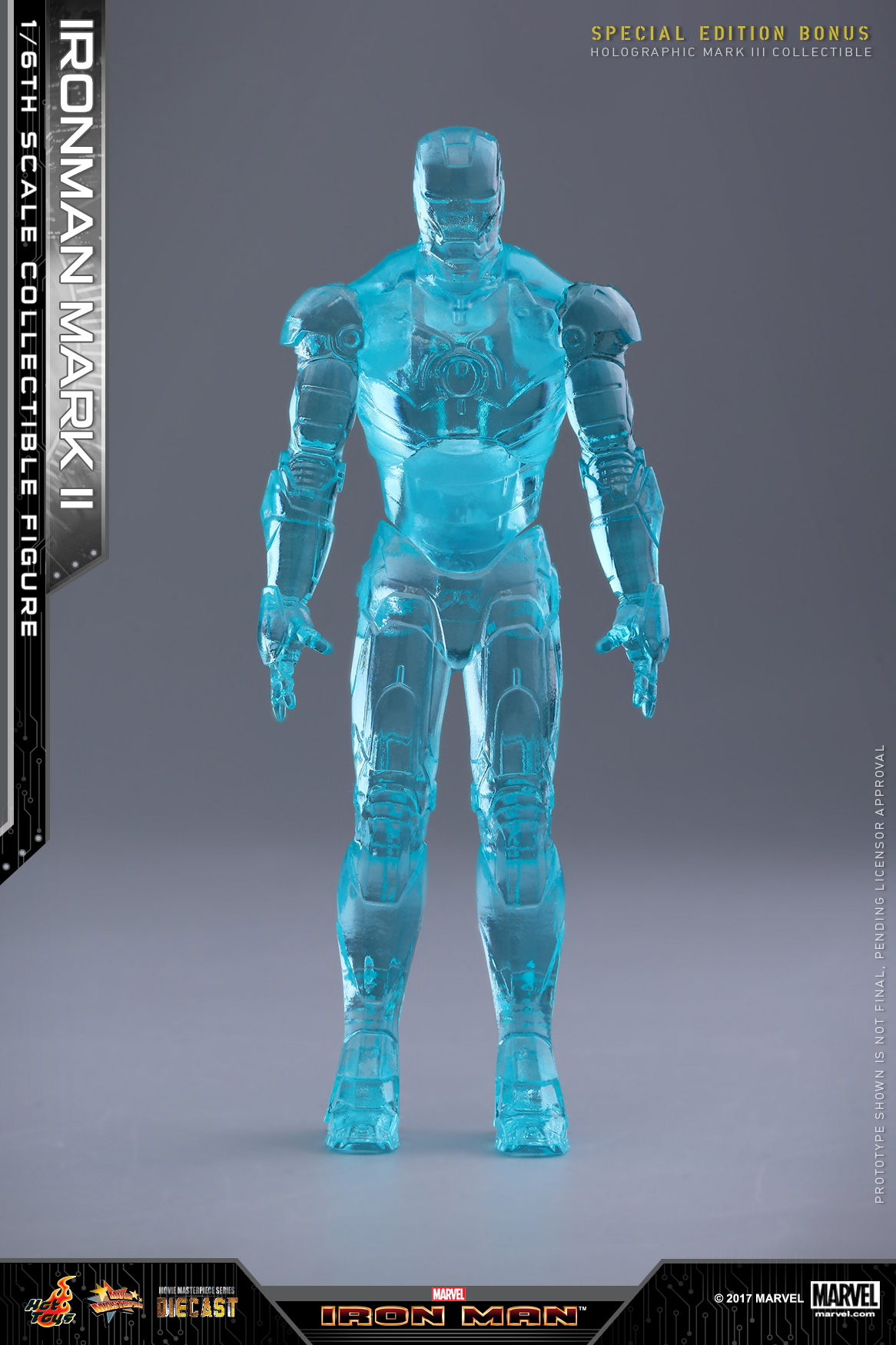 Hot Toys - Iron Man - Mark II Diecast Collectible Figure_PR18 (Special Version)