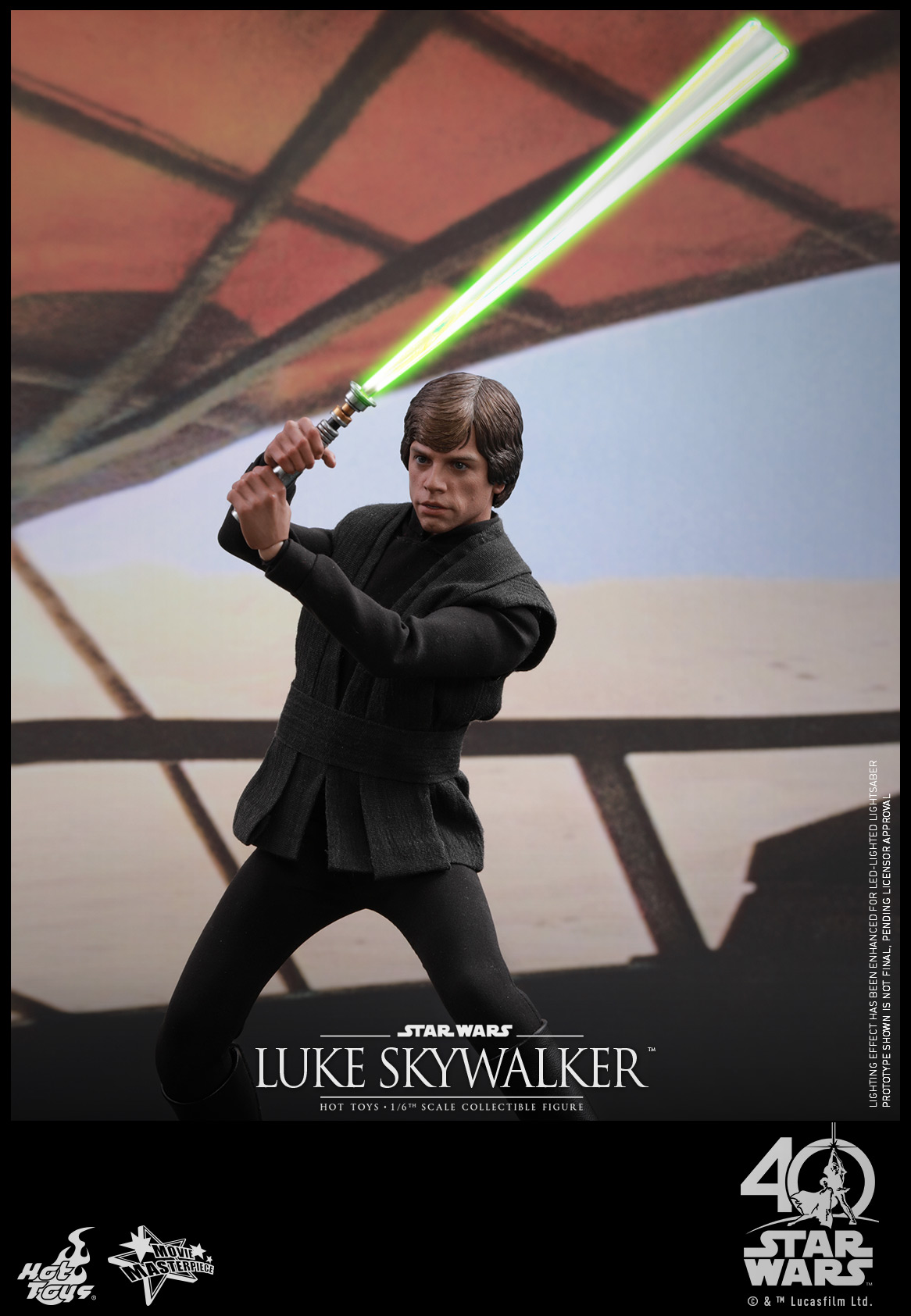Hot Toys - SW - ROTJ - Luke Skywalker collectible figure_PR9