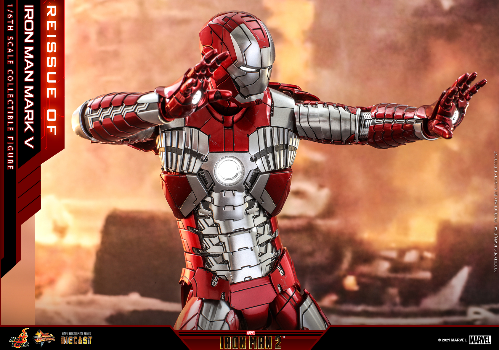 Hot Toys - IM2 - Iron Man Mark V collectible figure_PR7