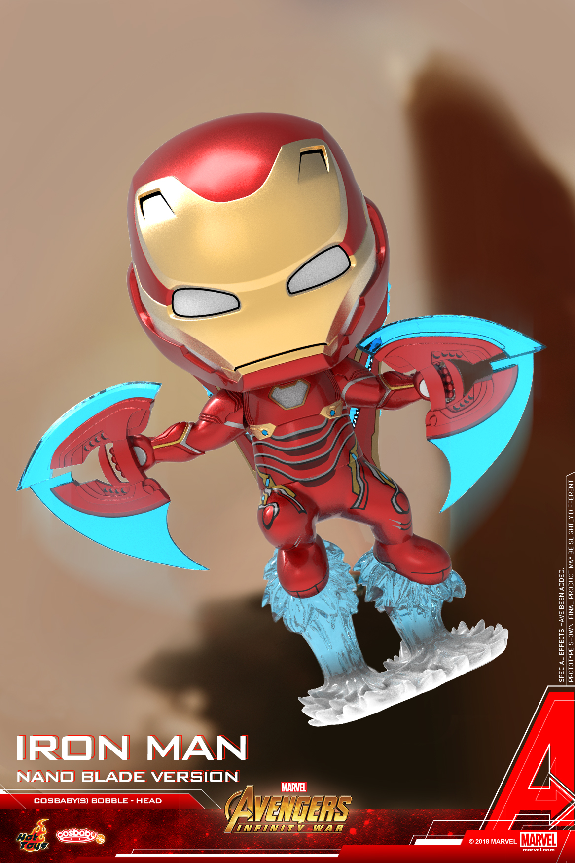 Hot Toys - Avengers 3 - Iron Man Mark L (Nano Blade Version) Cosbaby (S)_PR2