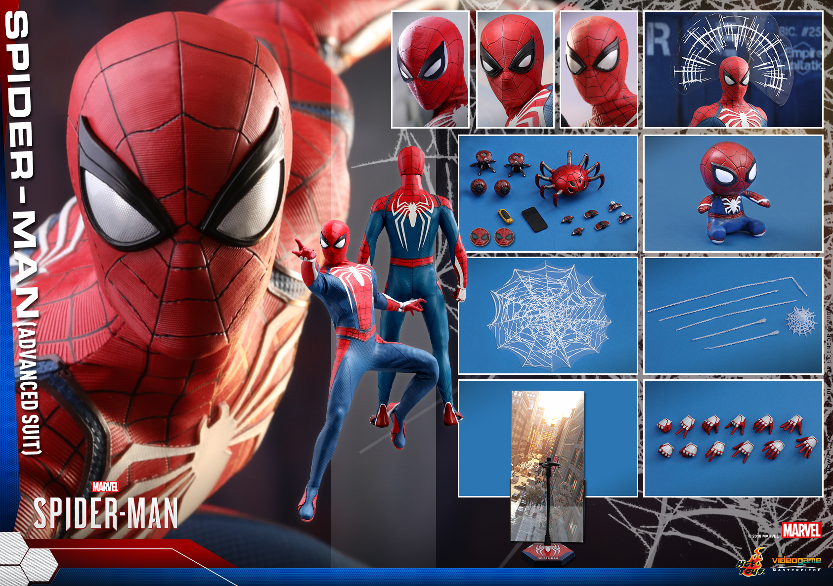 Hot Toys - Marvel Spider-Man - Spider-Man (Advanced Suit) collectible figure_PR15