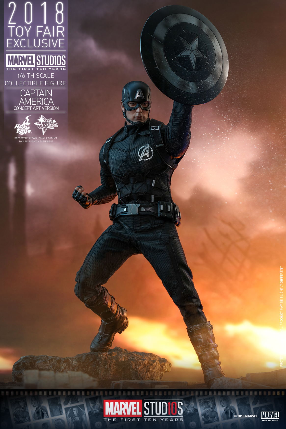 Hot Toys - Marvel Studios 10 - Captain America (Concept Art Version) collectible figure_PR4