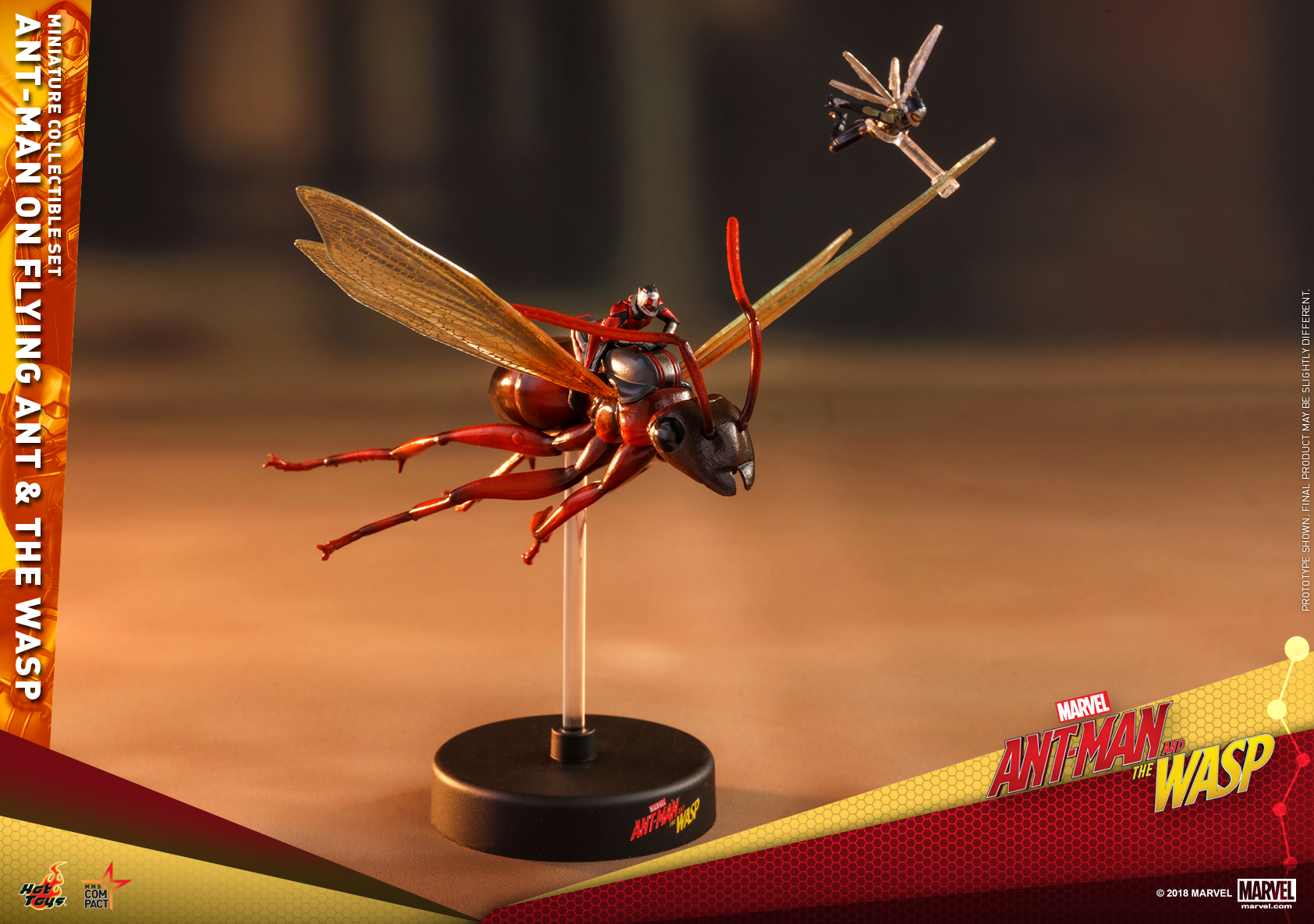 《蚁人2:黄蜂女现身》蚁人1:6比例珍藏人偶实物图 | Hot Toys