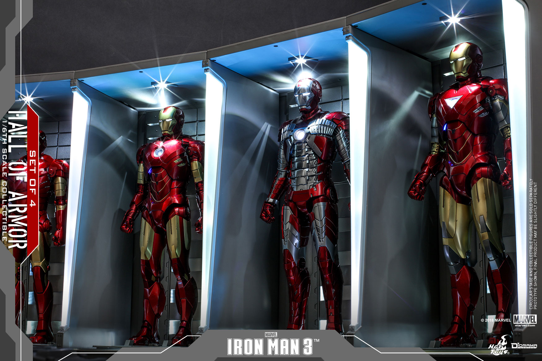 Hot-Toys---Iron-Man-3---Hall-of-Armor-(Set-of-4)_PR3