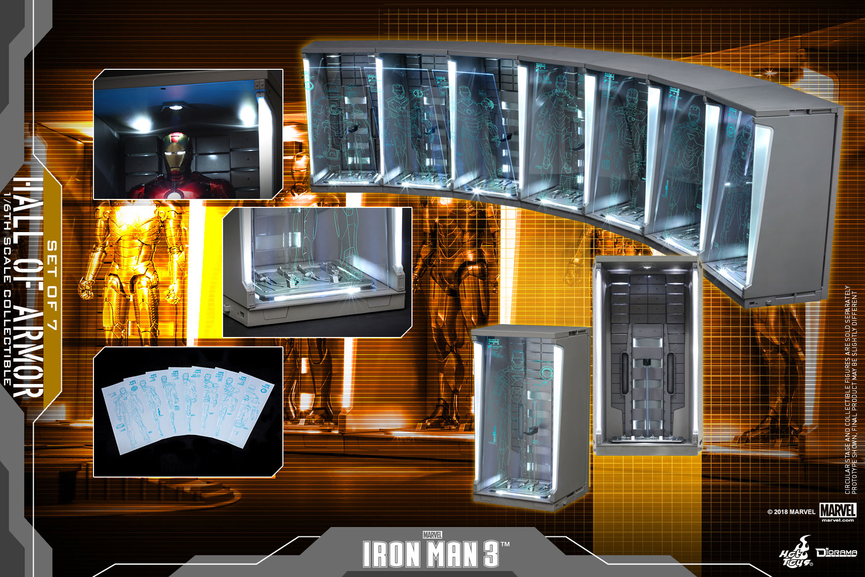 Hot-Toys---Iron-Man-3---Hall-of-Armor-(Set-of-7)_PR5