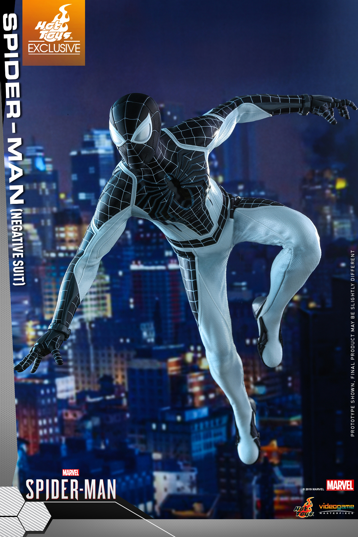 Hot Toys - Marvel Spider-Man - Spider-Man (Negative Suit) collectible figure_PR4