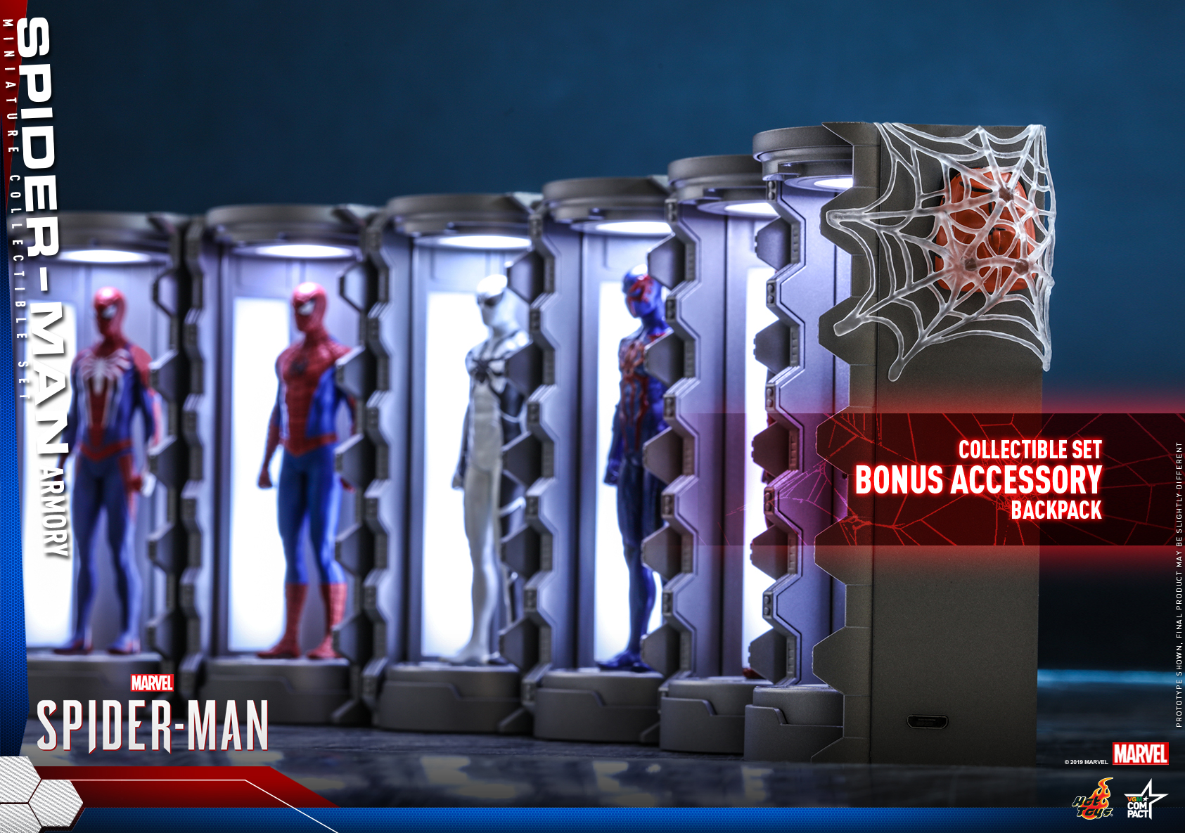 Hot Toys - SM - Spider-Man Armory Miniature Collectible Set_PR8