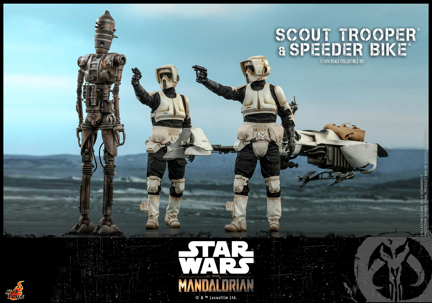 Hot Toys - SWM - Scout Trooper and Speeder Bike Collectible Set_PR11