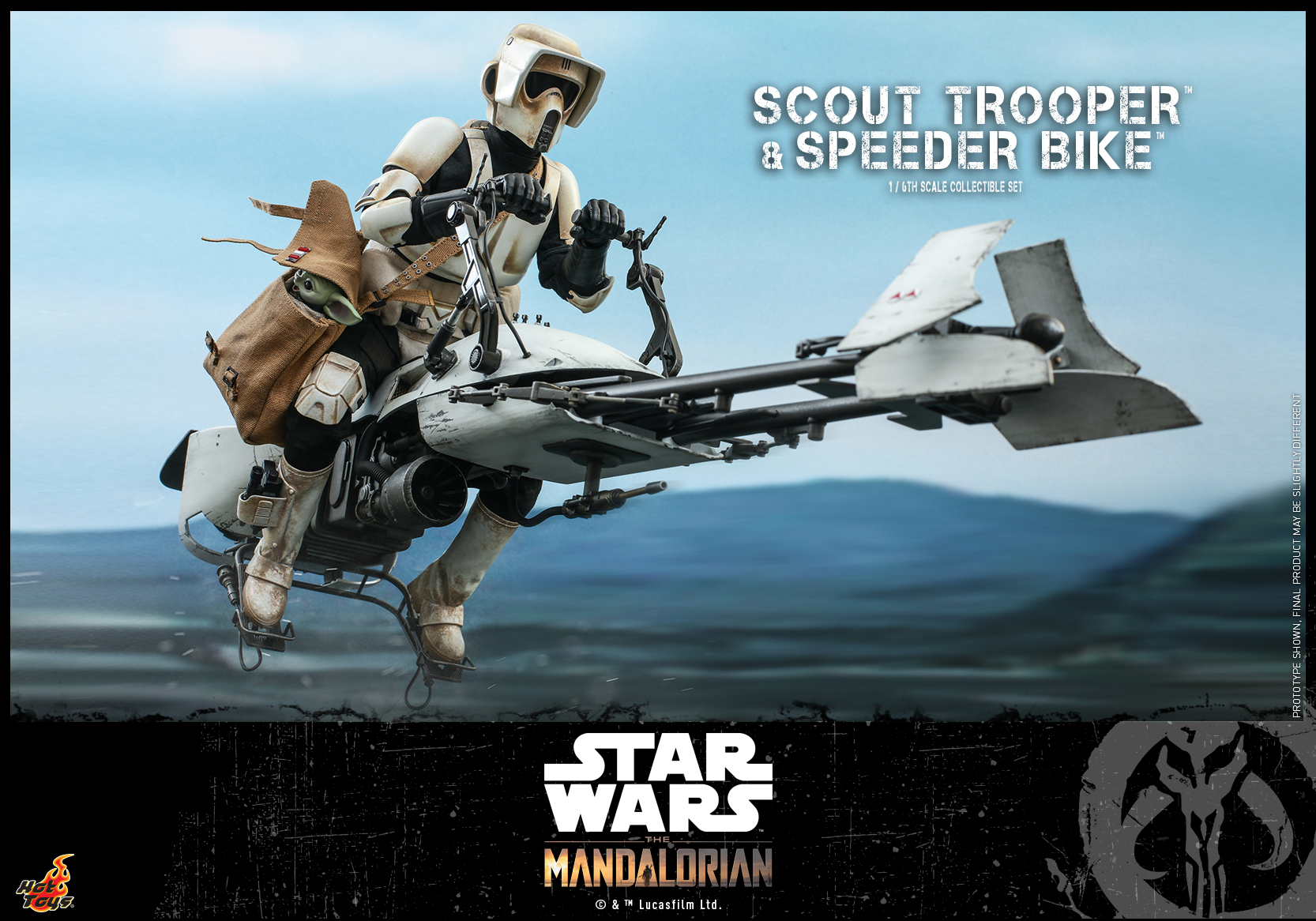Hot Toys - SWM - Scout Trooper and Speeder Bike Collectible Set_PR6