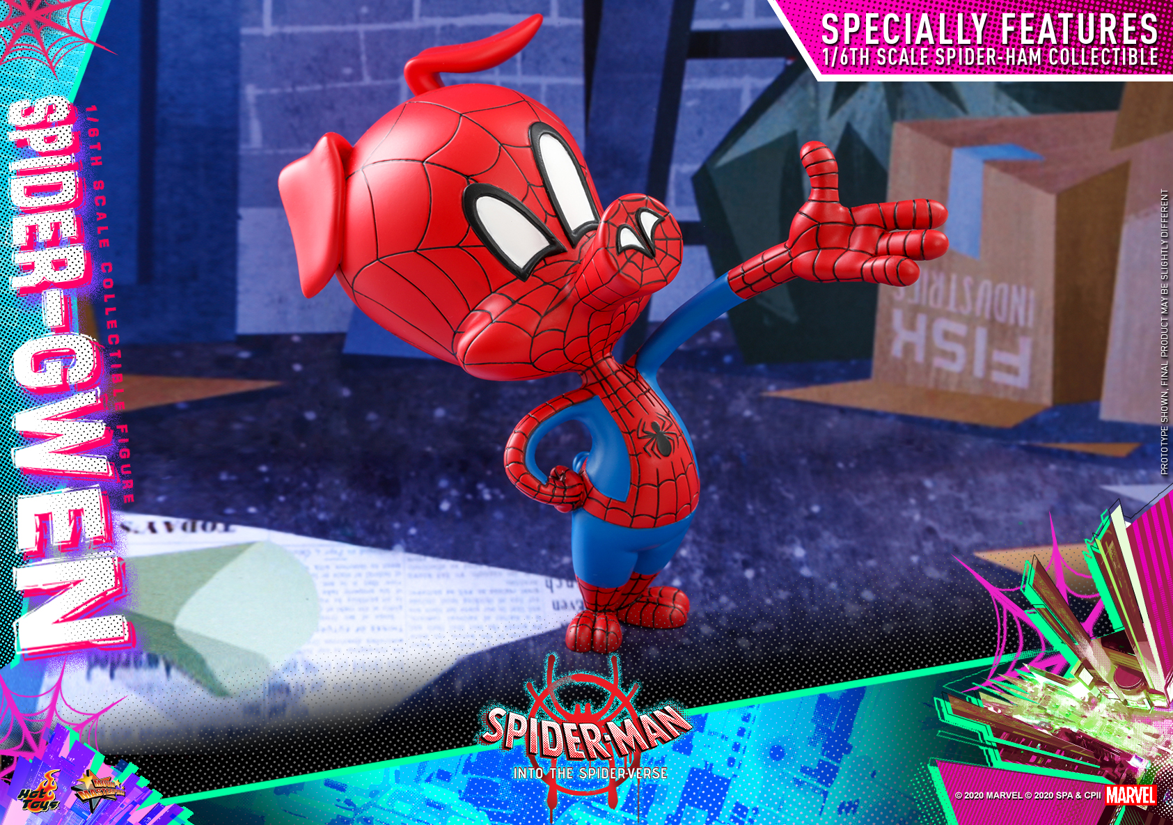 Hot Toys - Spider-Man into the Spider Verse - Spider-Gwen collectible figure_PR12
