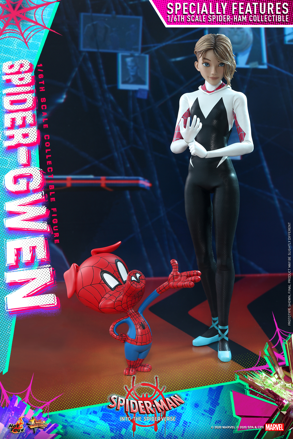 Hot Toys - Spider-Man into the Spider Verse - Spider-Gwen collectible figure_PR4