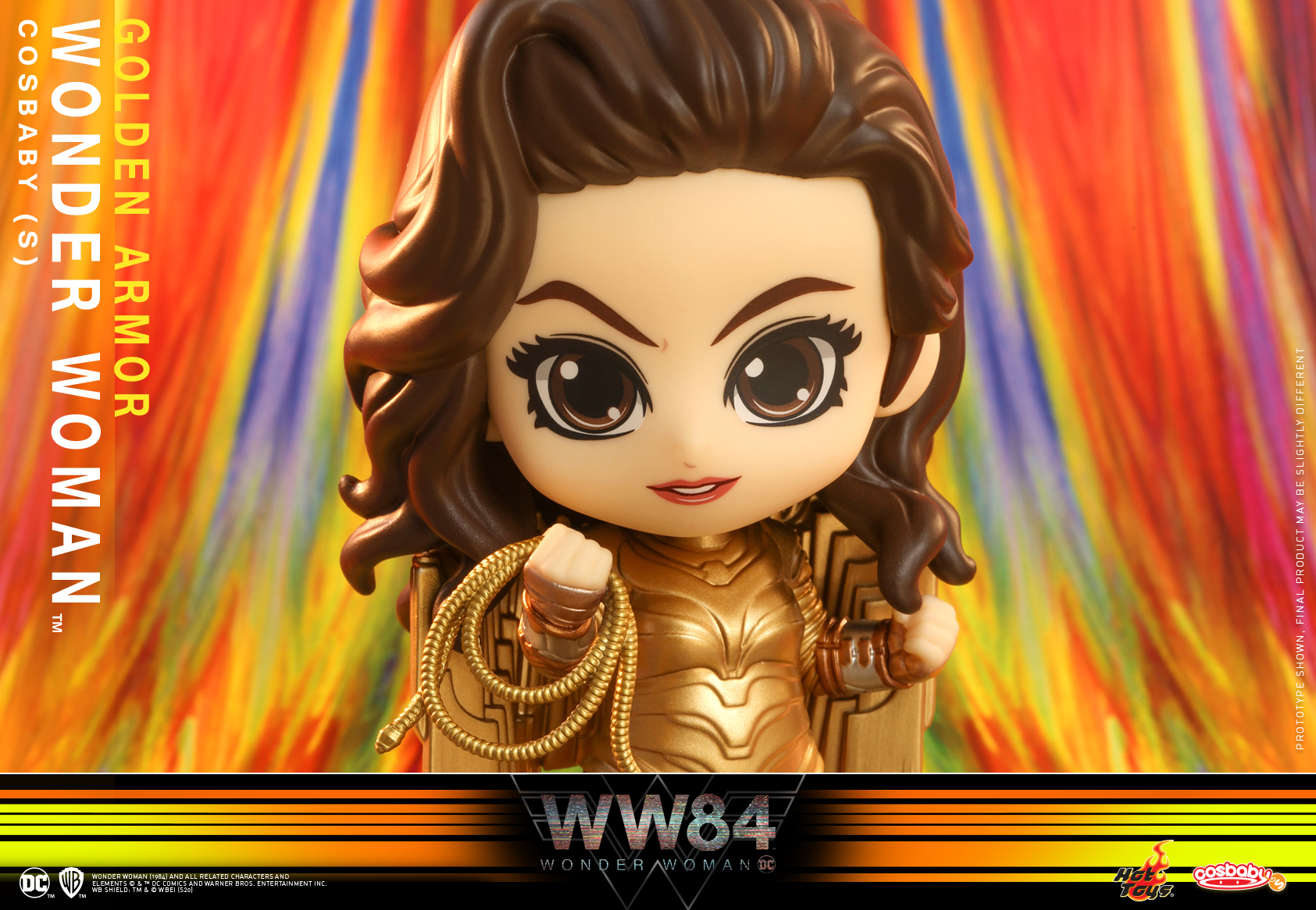 Hot Toys - WW84 - Golden Armor Wonder Woman Cosbaby_PR3