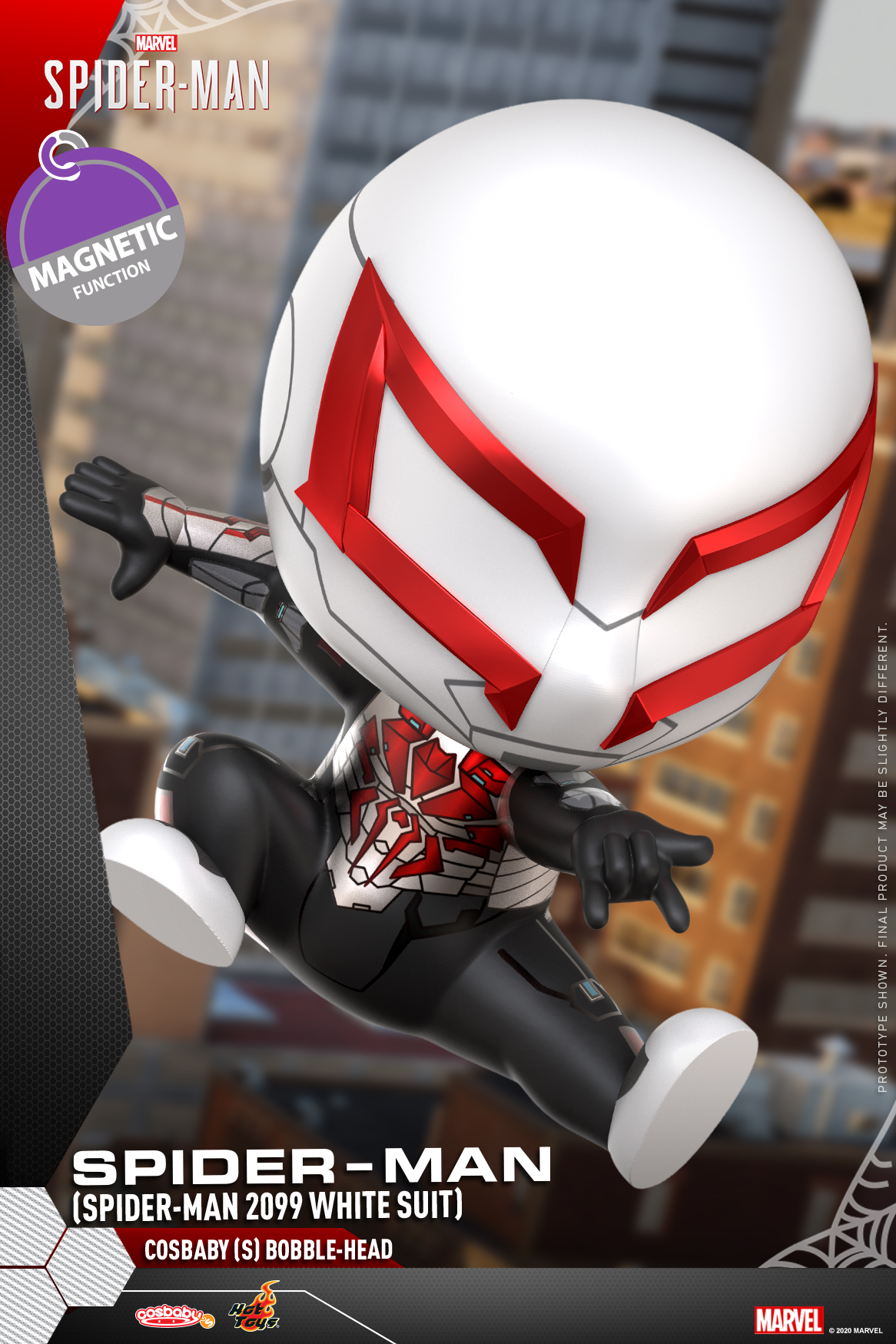 Hot Toys - MS - Spider-Man (Spider-Man 2099 White Suit) Cosbaby_PR2