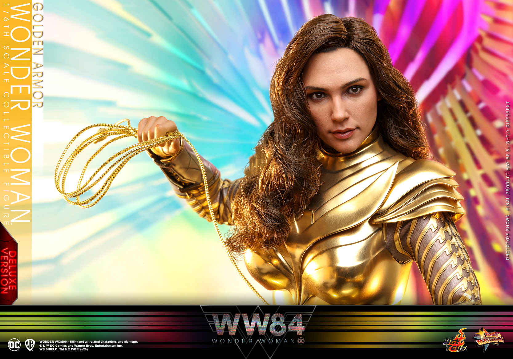 Hot Toys - WW84 - Golden Armor Wonder Woman collectible figure (Deluxe)_PR1