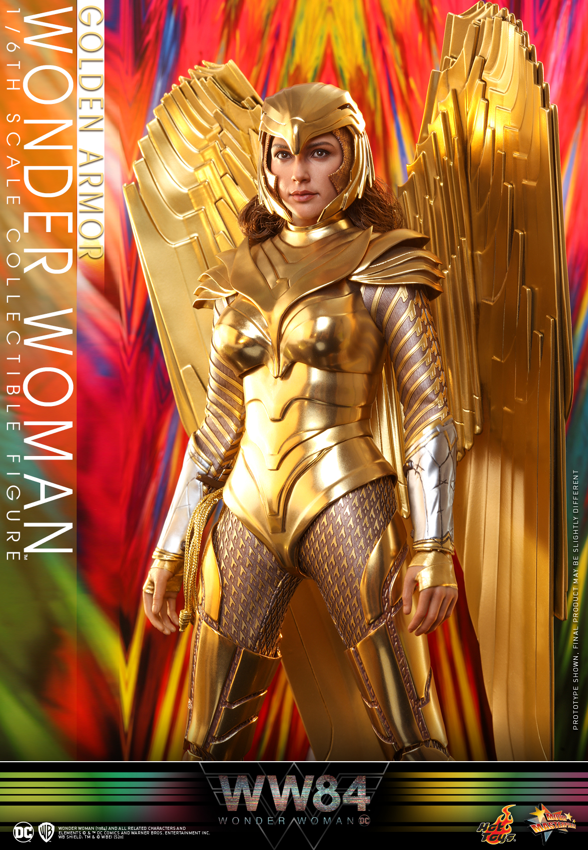 Hot Toys - WW84 - Golden Armor Wonder Woman collectible figure_PR5