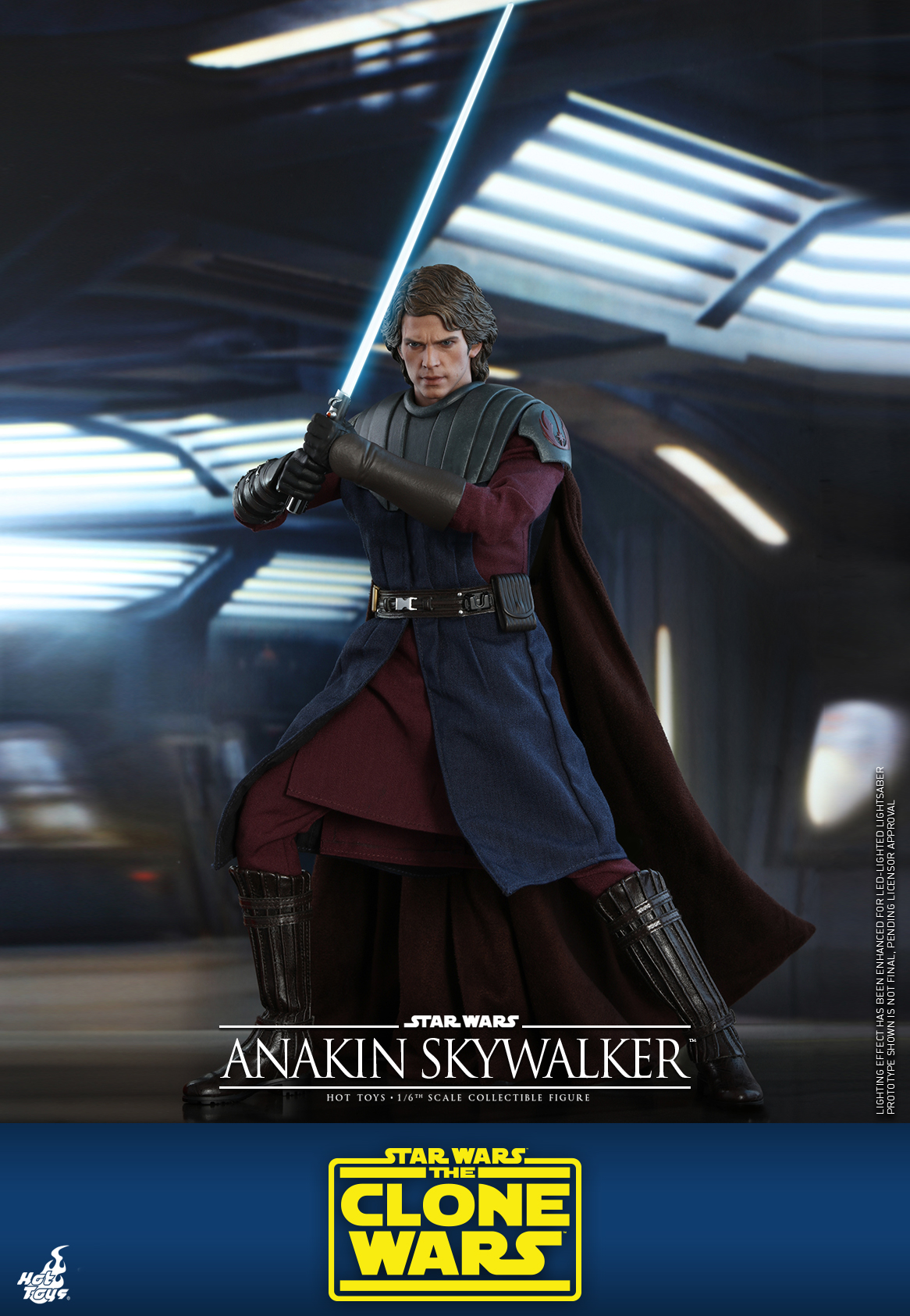 HotToys 1/6 Figure TMS019 General Anakin Skywalker + Single Trooper Aerial Platform(Star Wars: Clone Wars)