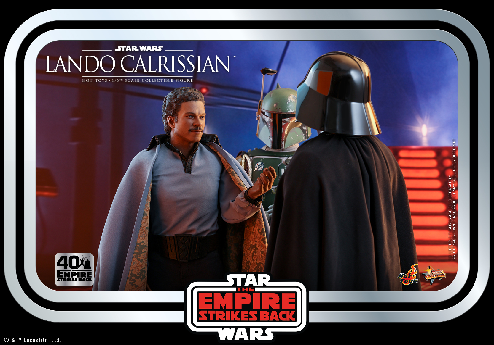 HotToys 1/6 Figure MMS588 Landonis Balthazar Calrissian Ⅲ(Star Wars Episode Ⅴ:The Empire Strikes Back)