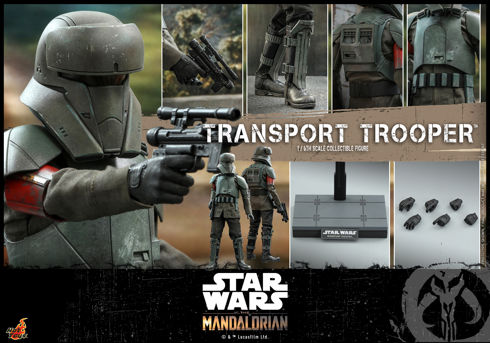 Hot Toys - Mando - Transport Trooper collectible figure_PR16