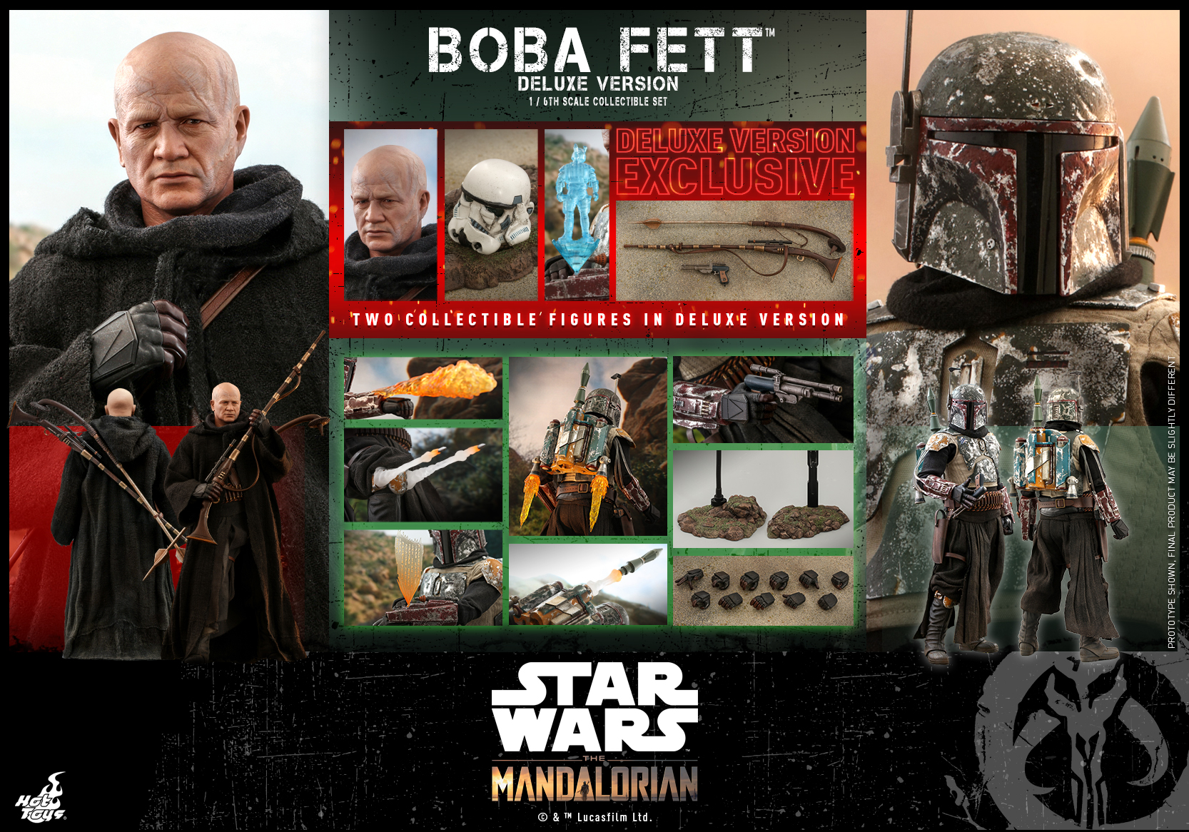 Hot Toys - SWTM - Boba Fett collectible set (Deluxe)_PR28