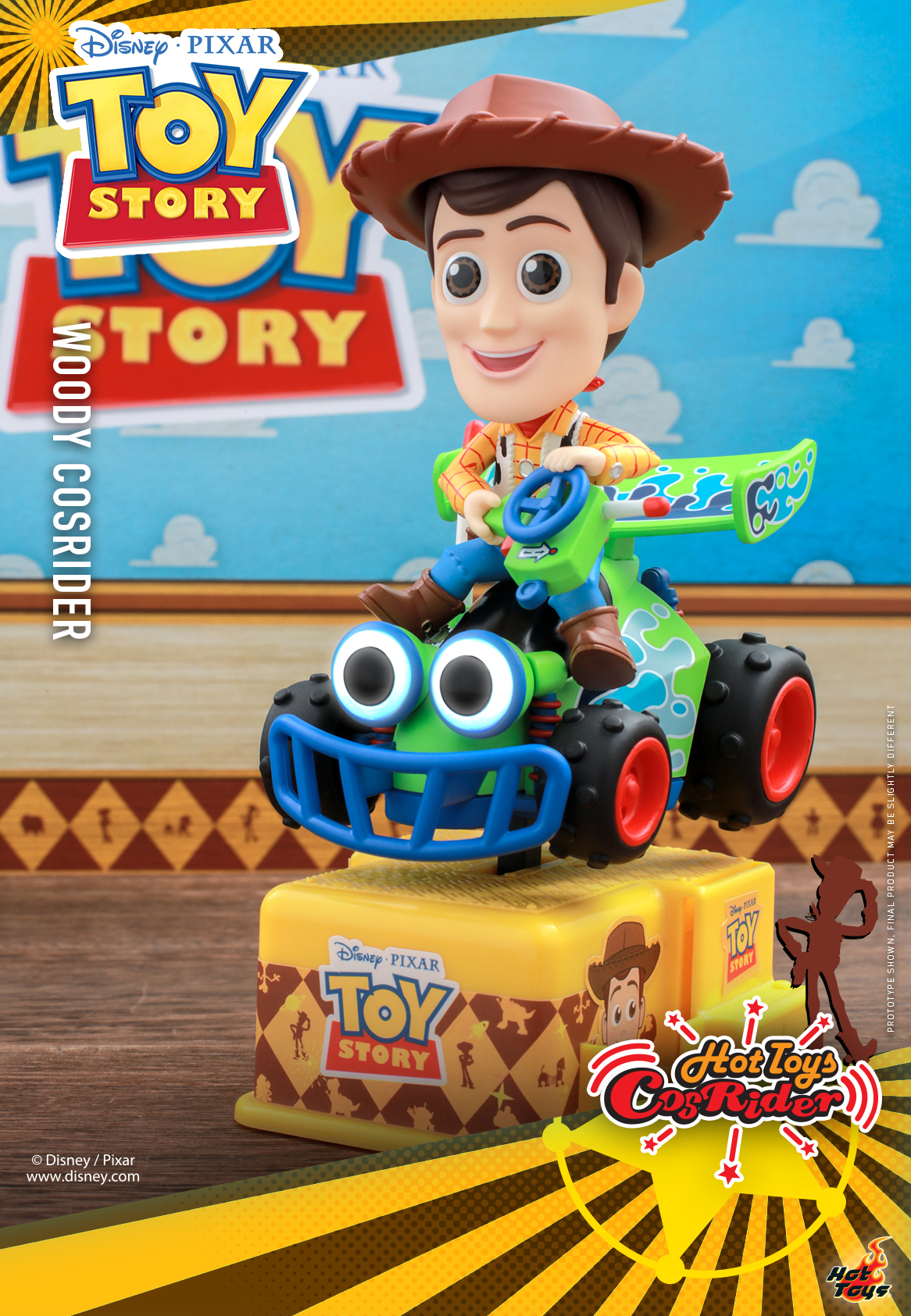 Hot Toys - Toy Story - Woody CosRider_PR1