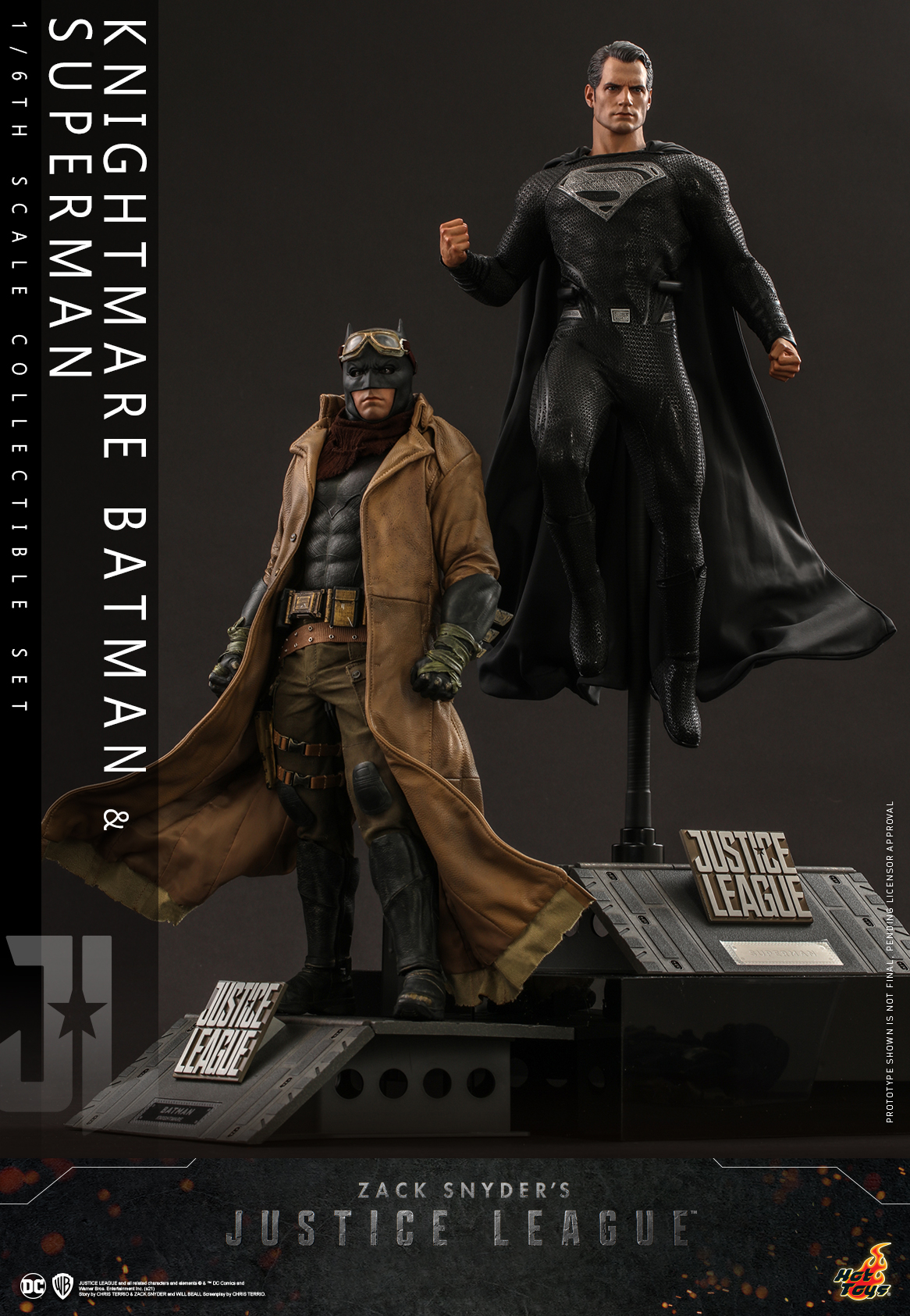 Hot Toys - Zack Snyder Justice League - Knightmare Batman and Superman Collectible Set_PR1