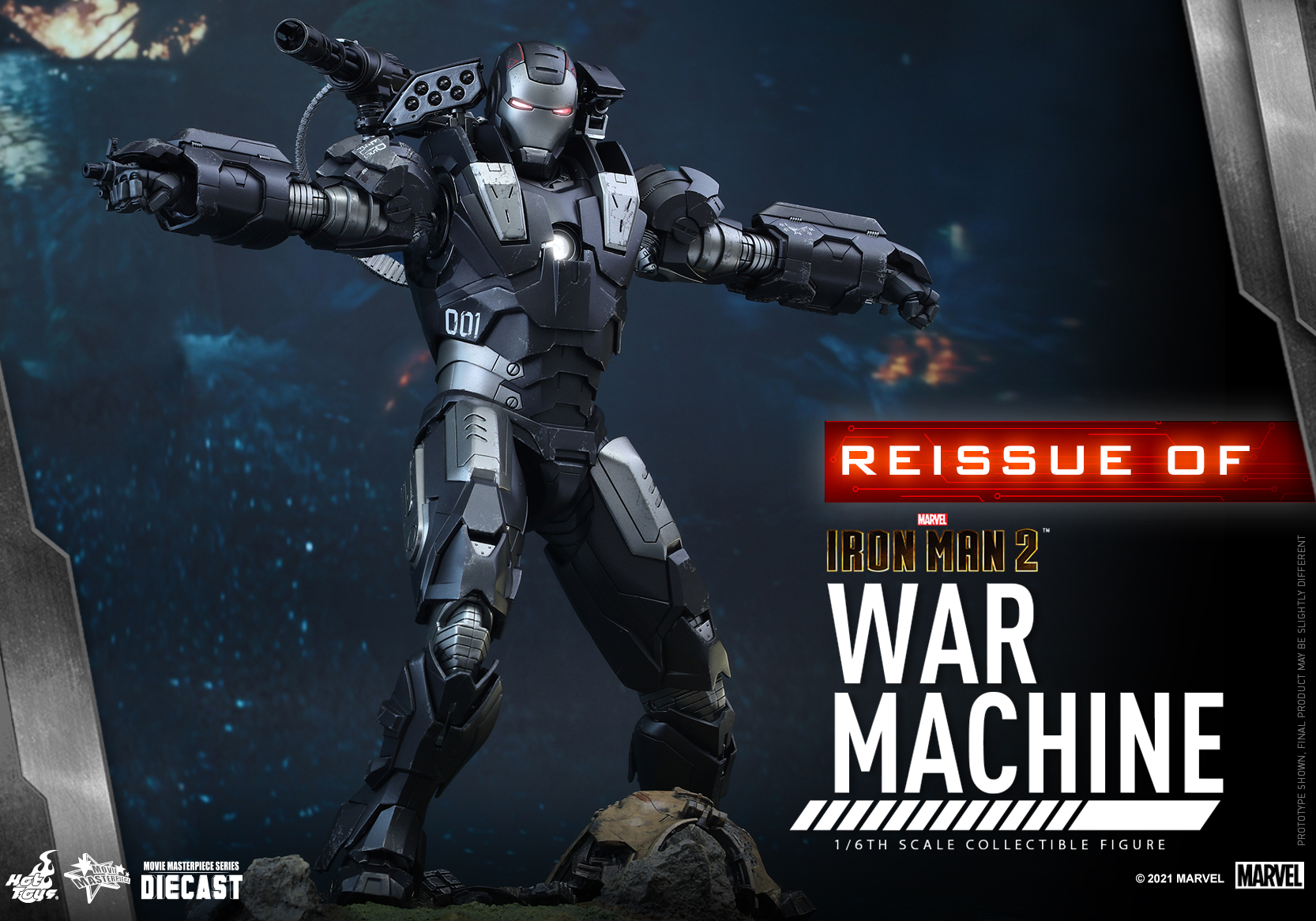 Hot Toys - IM2 - War Machine (Diecast) collectible figure_Re_PR7