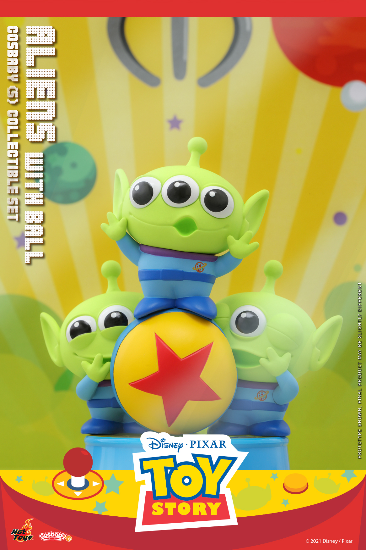Hot Toys - Toy Story - Aliens with Ball Cosbaby Set_PR1