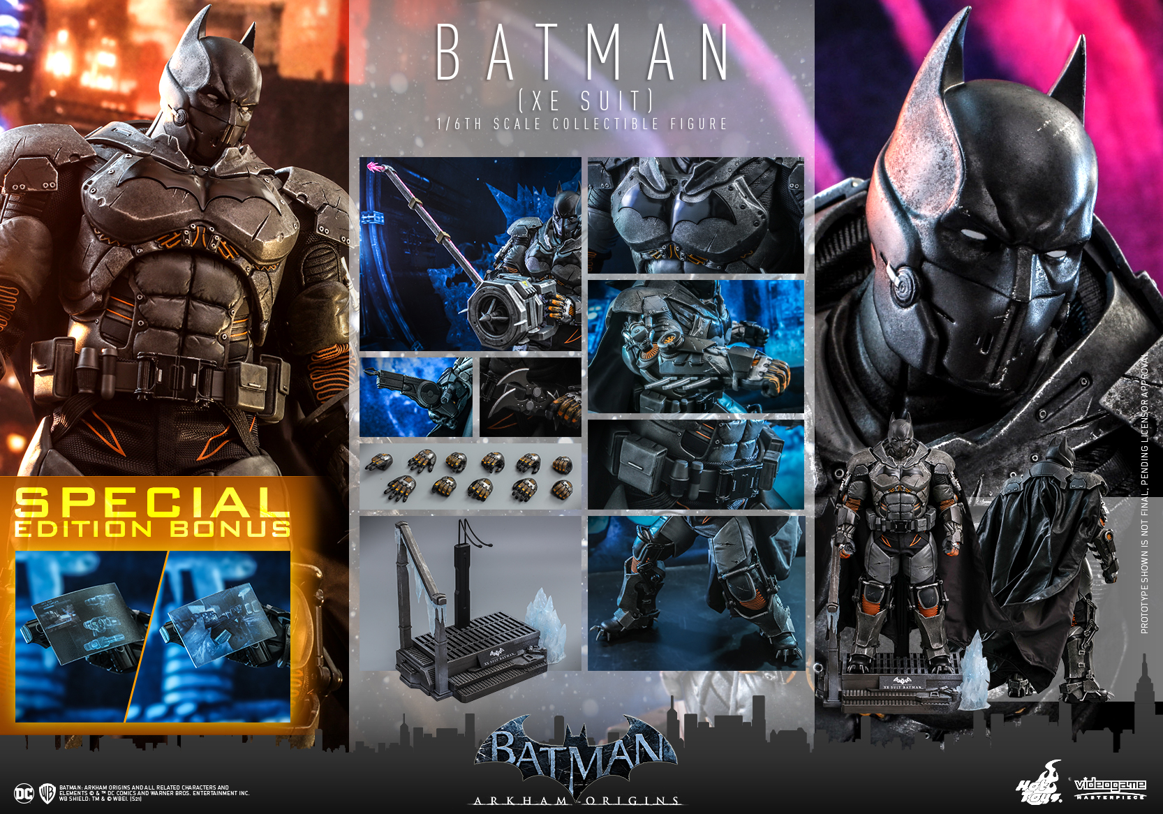 Hot Toys - Batman Arkham Origins - Batman (XE Suit) collectible figure_PR19 (Special)