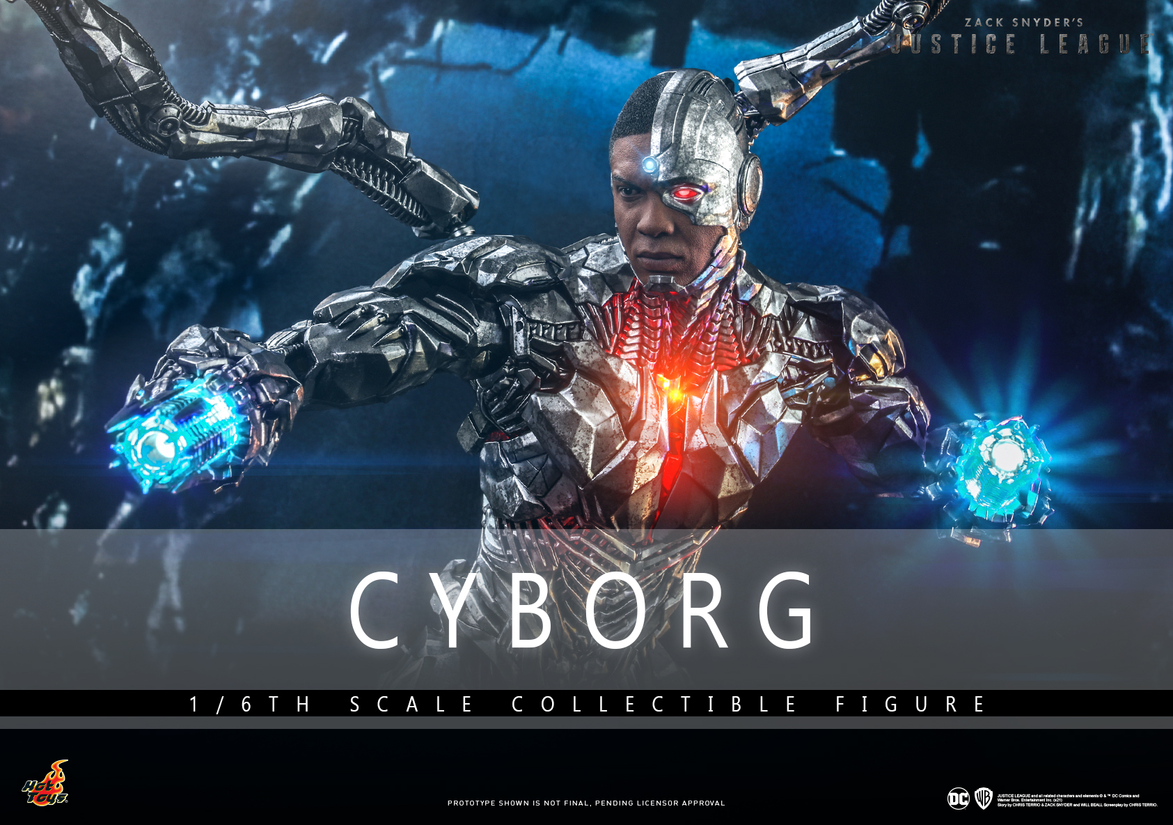 Hot Toys - Justice League - Cyborg collectible figure_Poster
