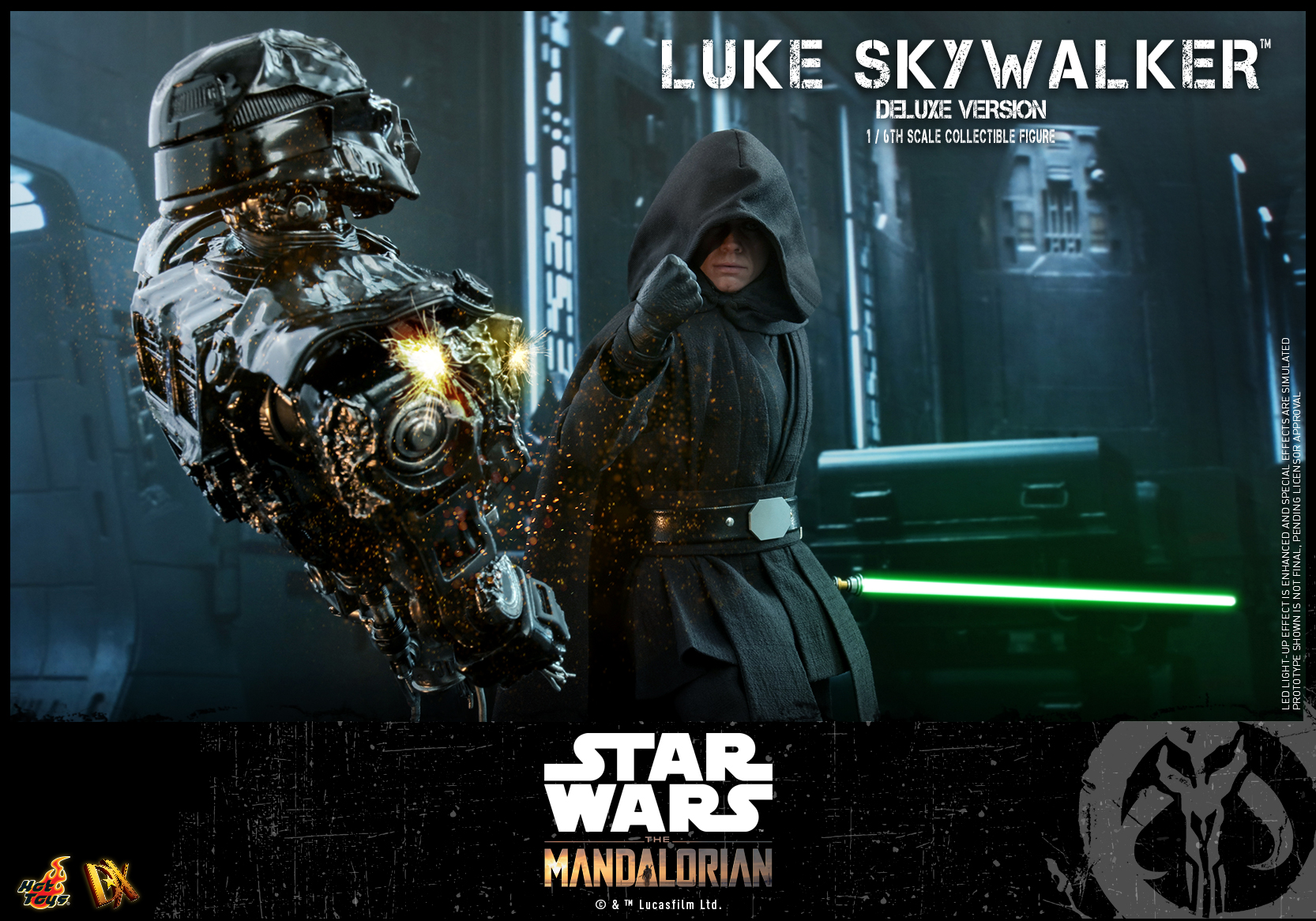 Hot Toys - Mando - Luke Skywalker collectible figure_Deluxe_PR12