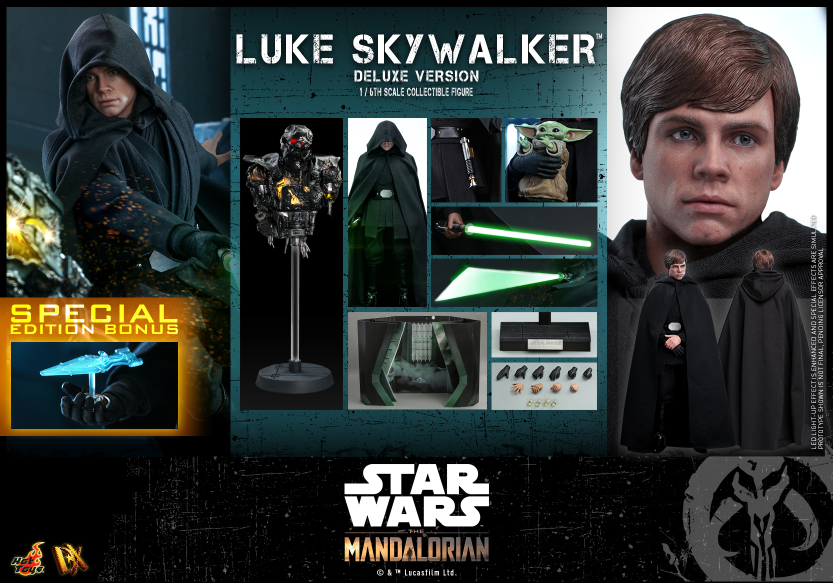 Hot Toys - Mando - Luke Skywalker collectible figure_Deluxe_PR18 (Special)