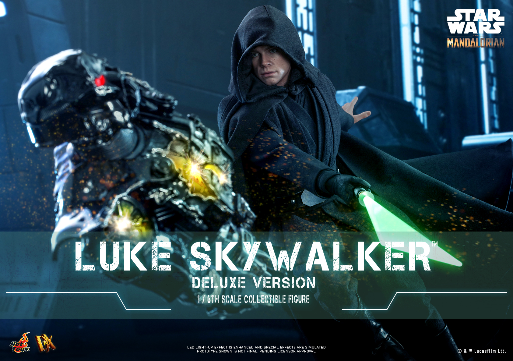 Hot Toys - Mando - Luke Skywalker collectible figure_Deluxe_Poster