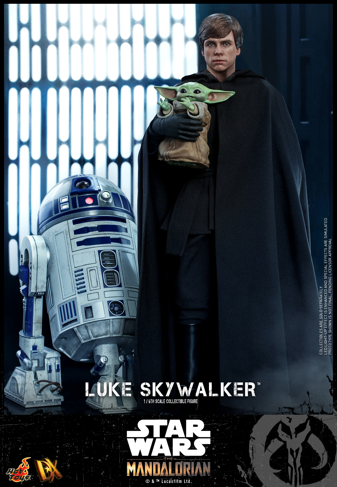 Hot Toys - Mando - Luke Skywalker collectible figure_PR1