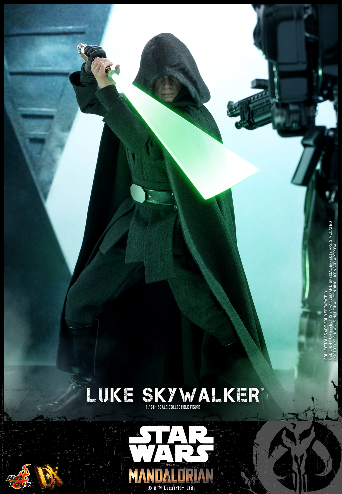 Hot Toys - Mando - Luke Skywalker collectible figure_PR3