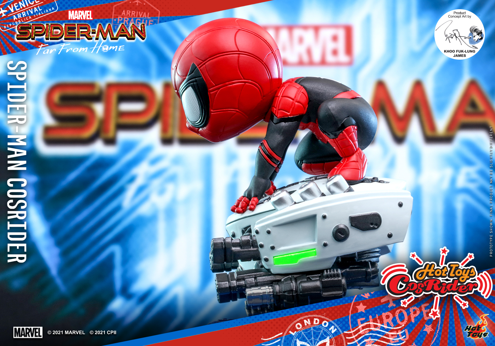 Hot Toys - SMFFH - Spider-Man CosRider_PR3