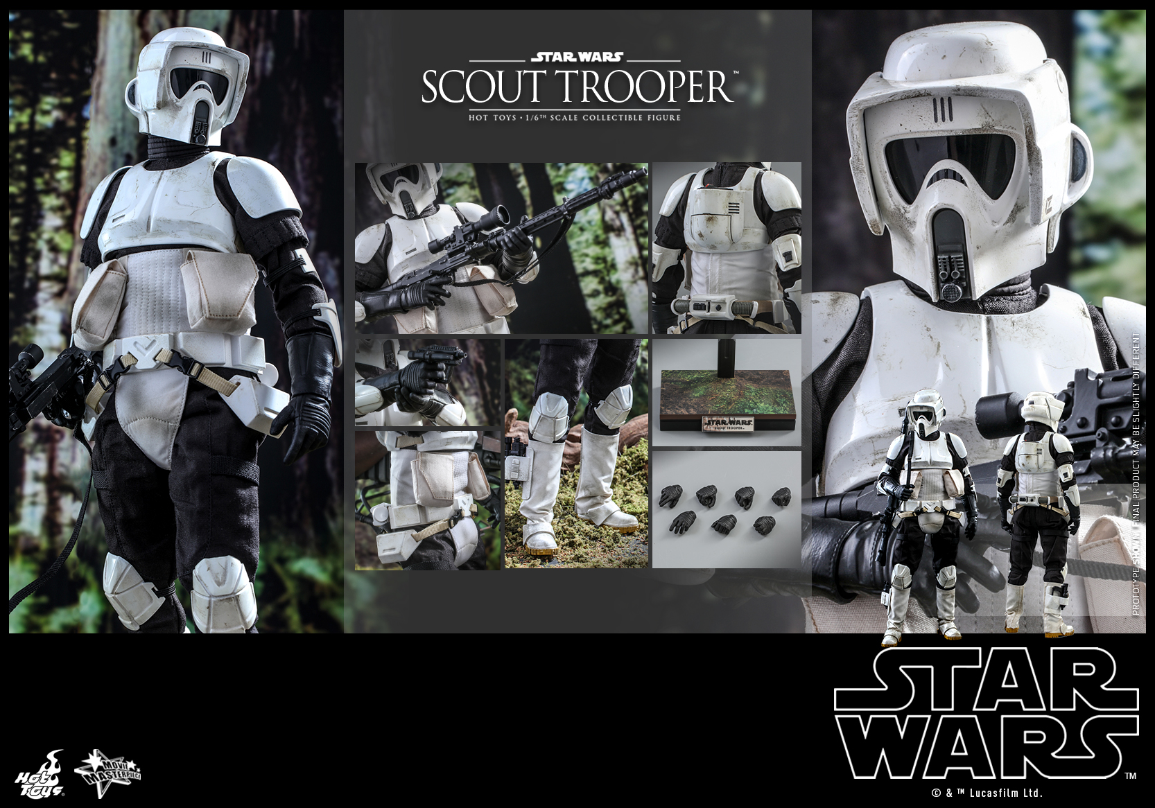 Hot Toys - SWVI - Scout Trooper Collectible Figure_PR13