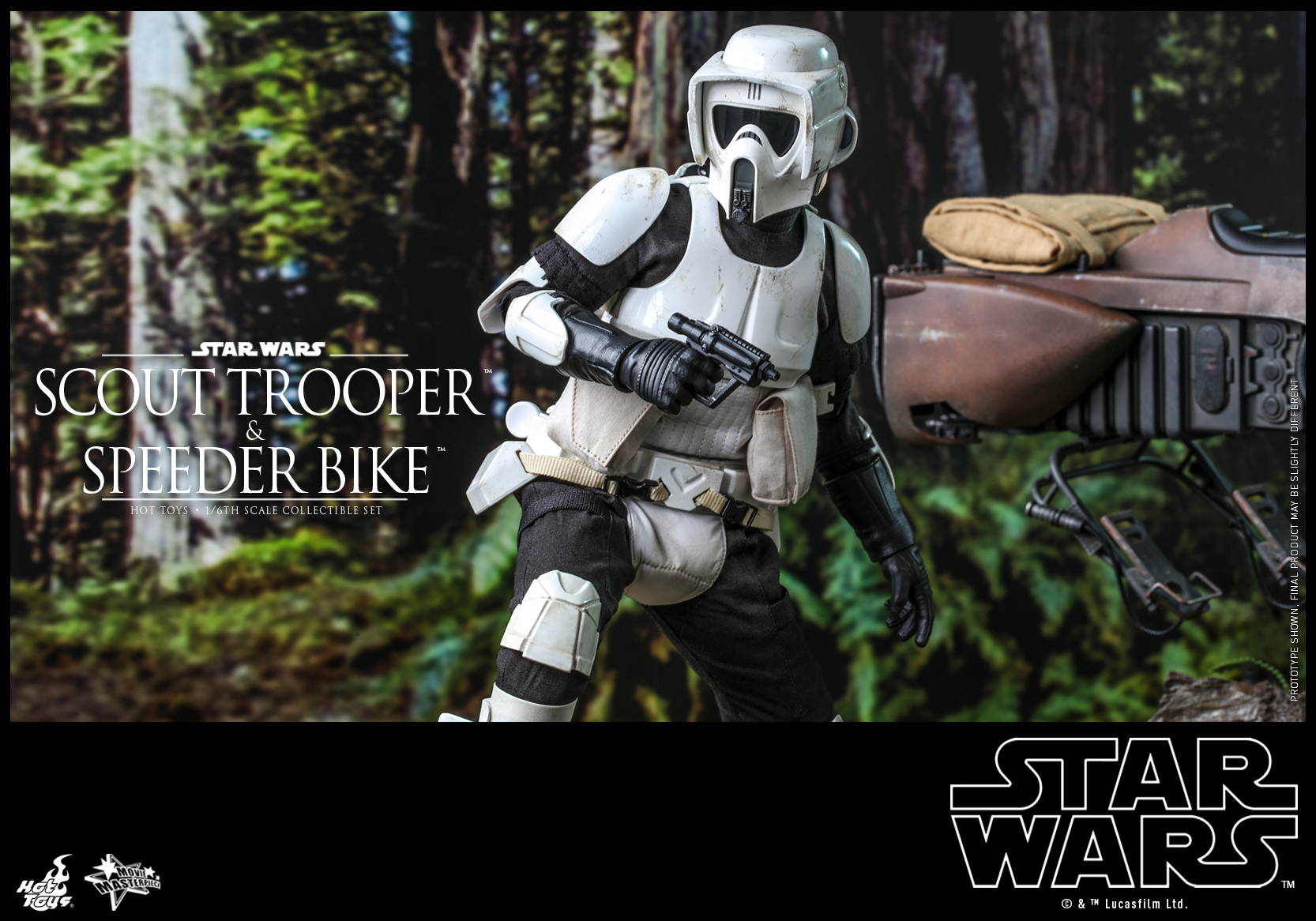 Hot Toys - SWVI - Scout Trooper and Speeder Bike Collectible Set_PR12