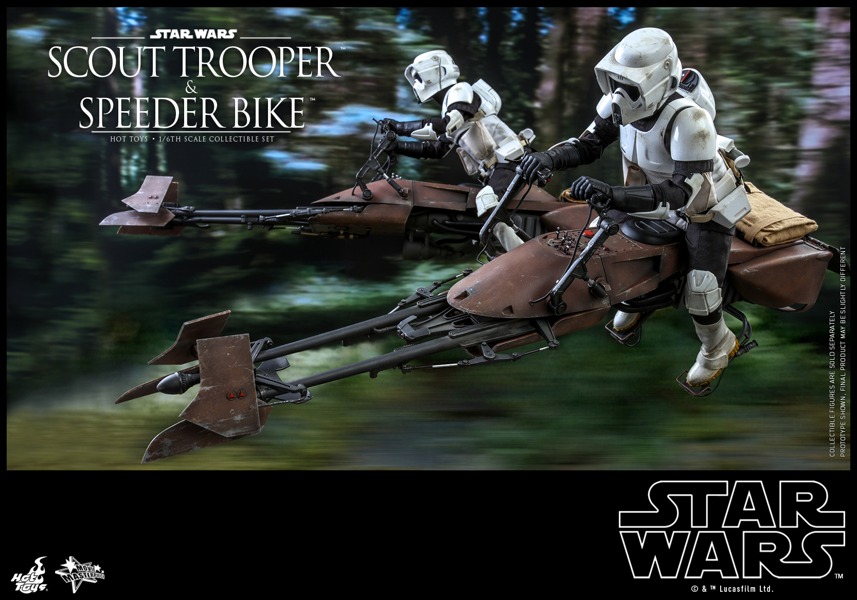 Hot Toys - SWVI - Scout Trooper and Speeder Bike Collectible Set_PR7