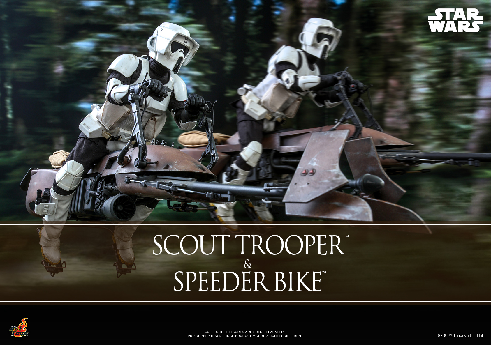 Hot Toys - SWVI - Scout Trooper and Speeder Bike Collectible Set_Poster
