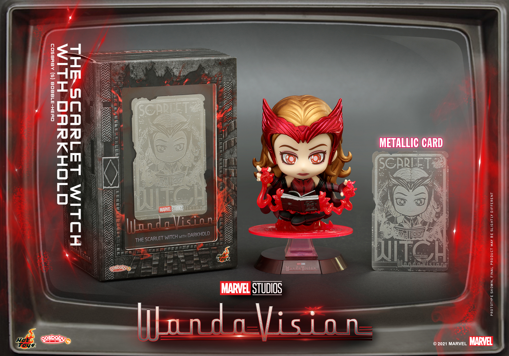 Hot Toys - WandaVision - The Scarlet Witch with Darkhold Cosbaby_PR1