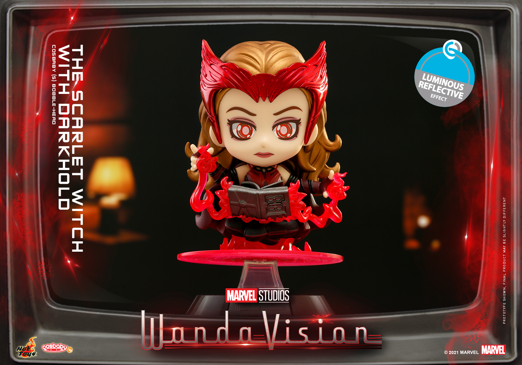 Hot Toys - WandaVision - The Scarlet Witch with Darkhold Cosbaby_PR2