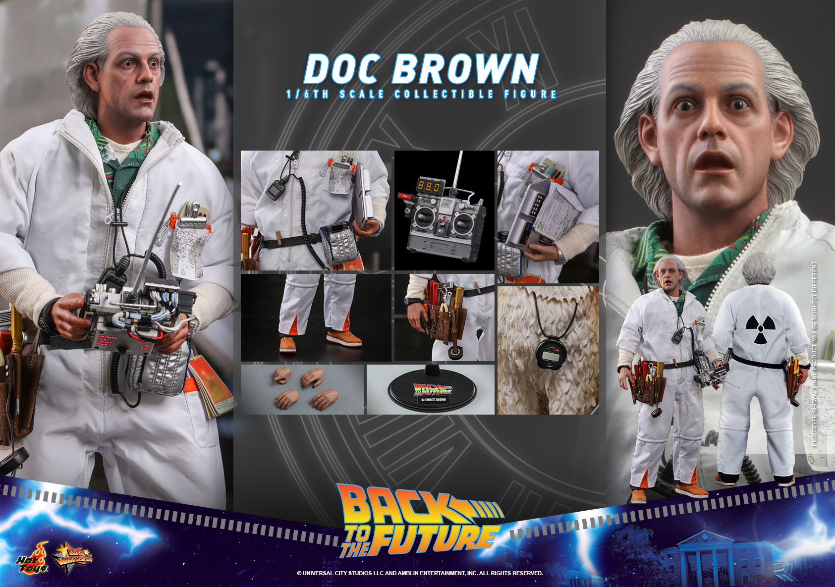 Hot Toys - BTTFI - Doc Brown collectible figure_PR14
