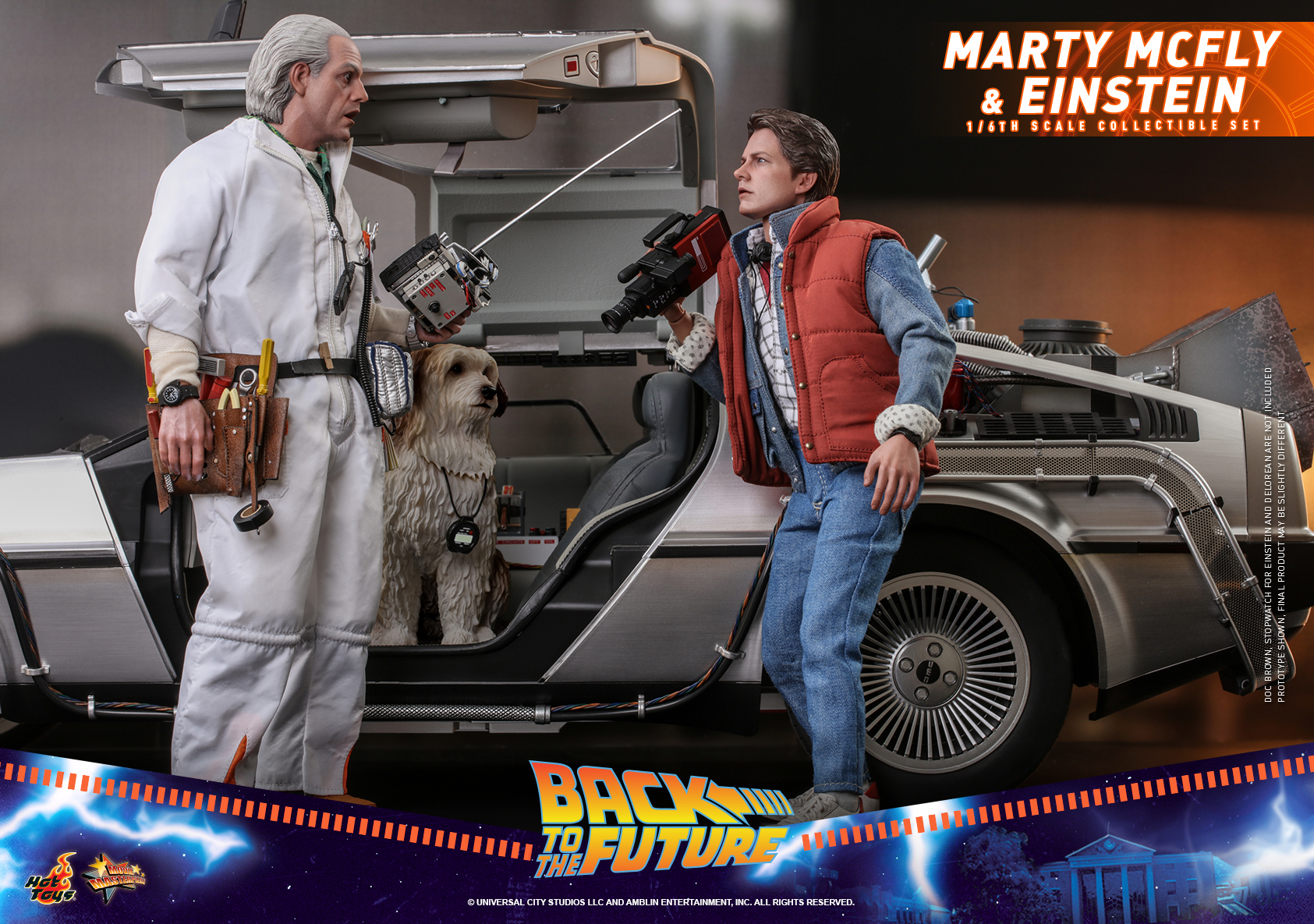 Hot Toys - BTTFI - Marty McFly and Einstein collectible set_PR13