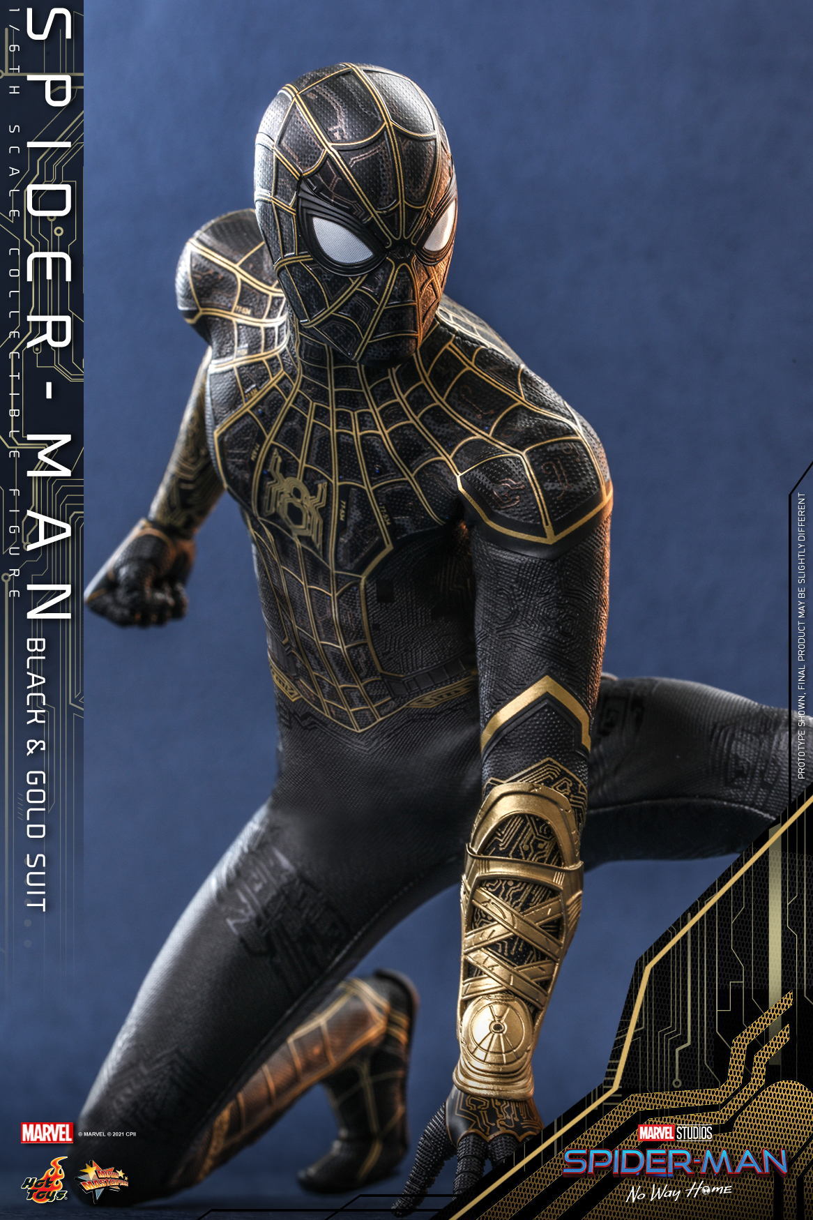 Hot Toys - SMNWH - Spider-Man (Black and Gold Suit) collectible figure_Update_PR8