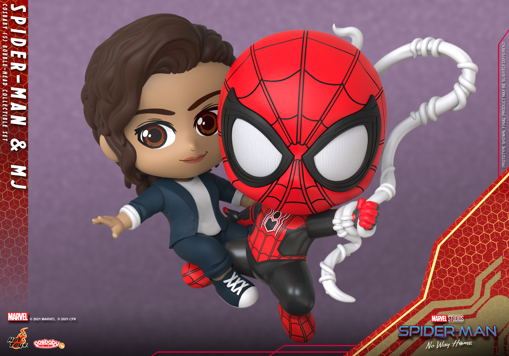Hot Toys - SMNWH - Spider-Man & MJ Cosbaby Set_PR1