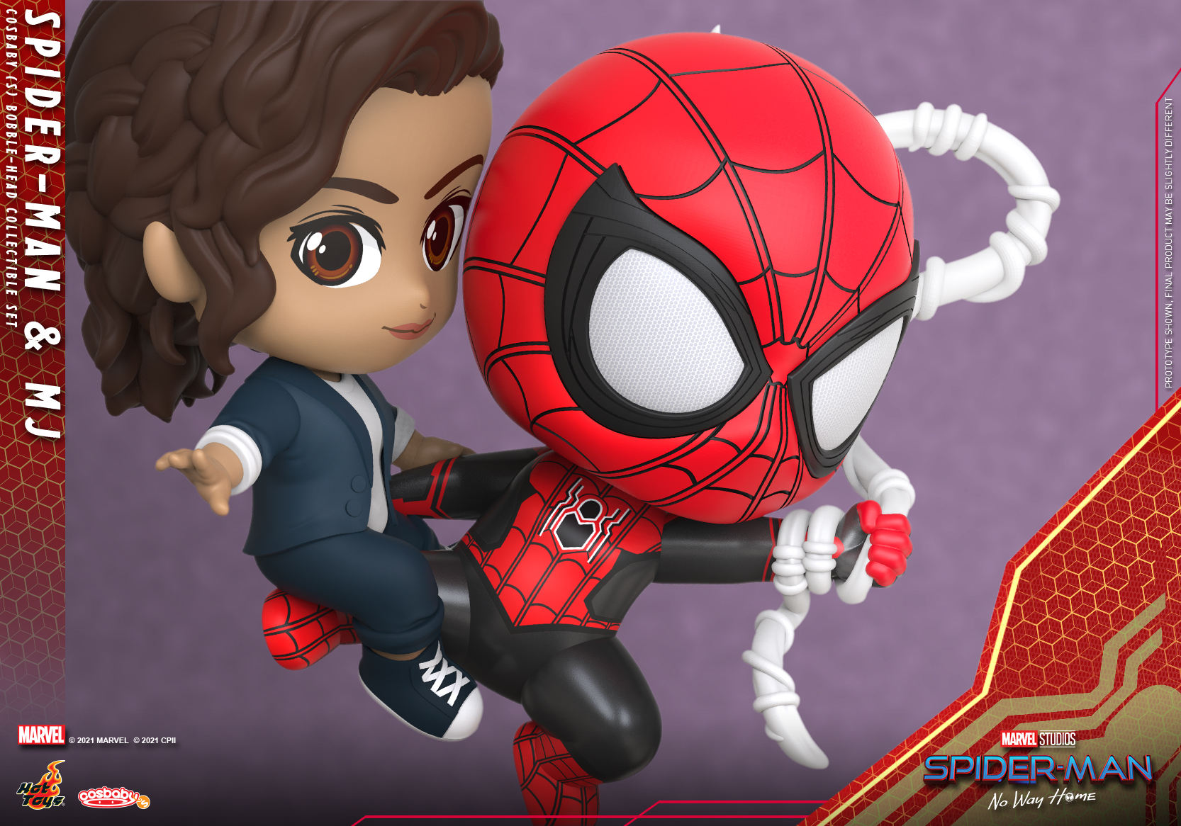 Hot Toys - SMNWH - Spider-Man & MJ Cosbaby Set_PR2