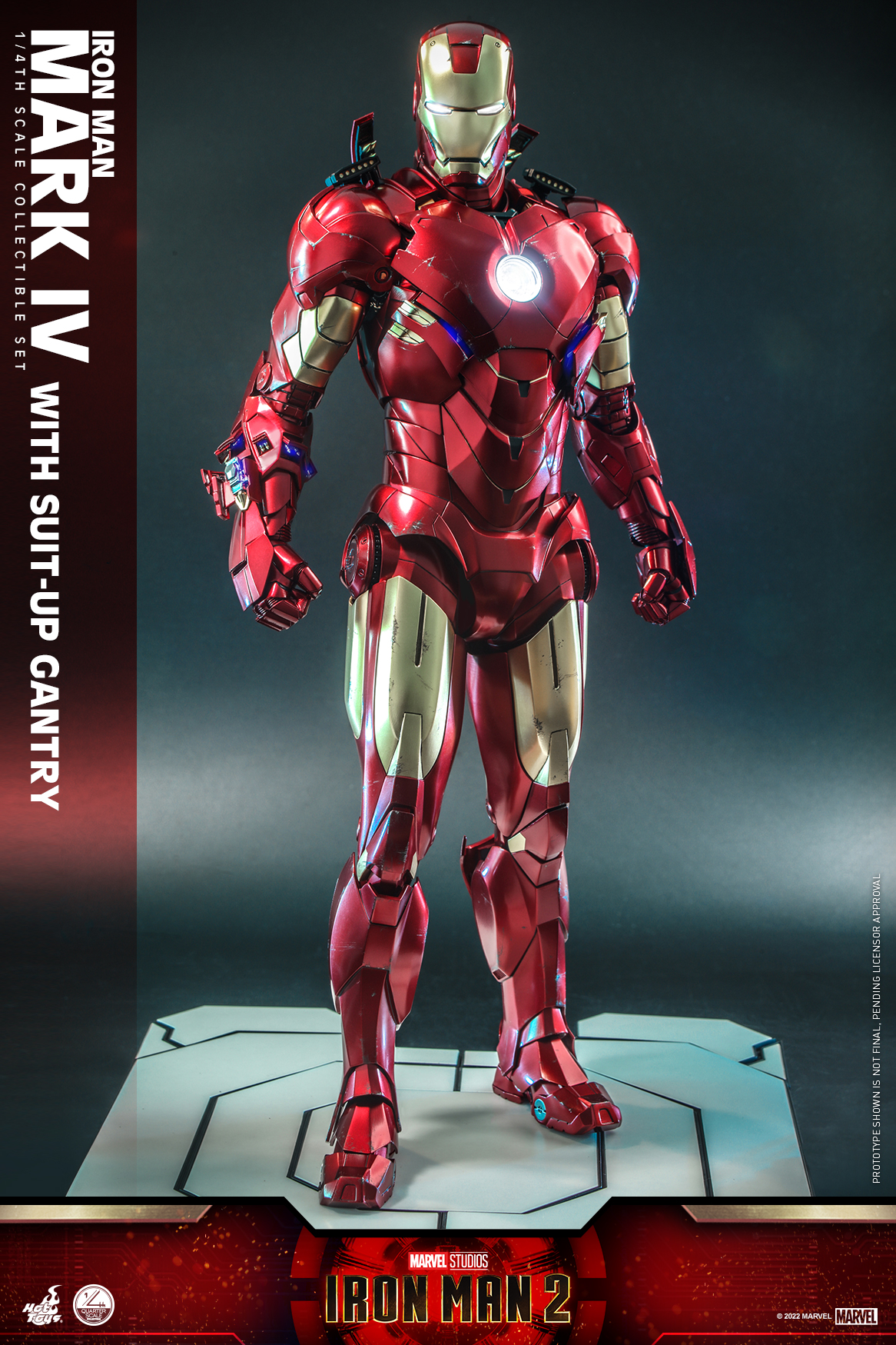 Hot Toys - IM2 - Iron Man Mark IV with Suit-Up Gantry collectible set_PR16