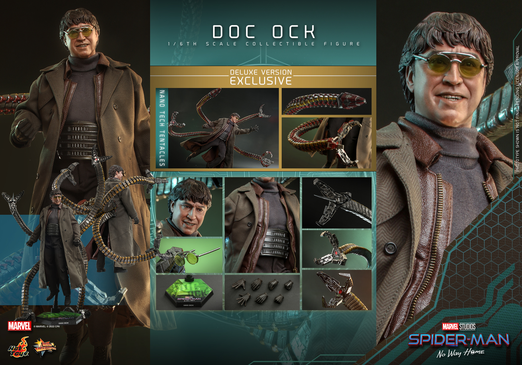 Hot Toys - SMNWH - Doc Ock collectible figure (Deluxe)_PR17