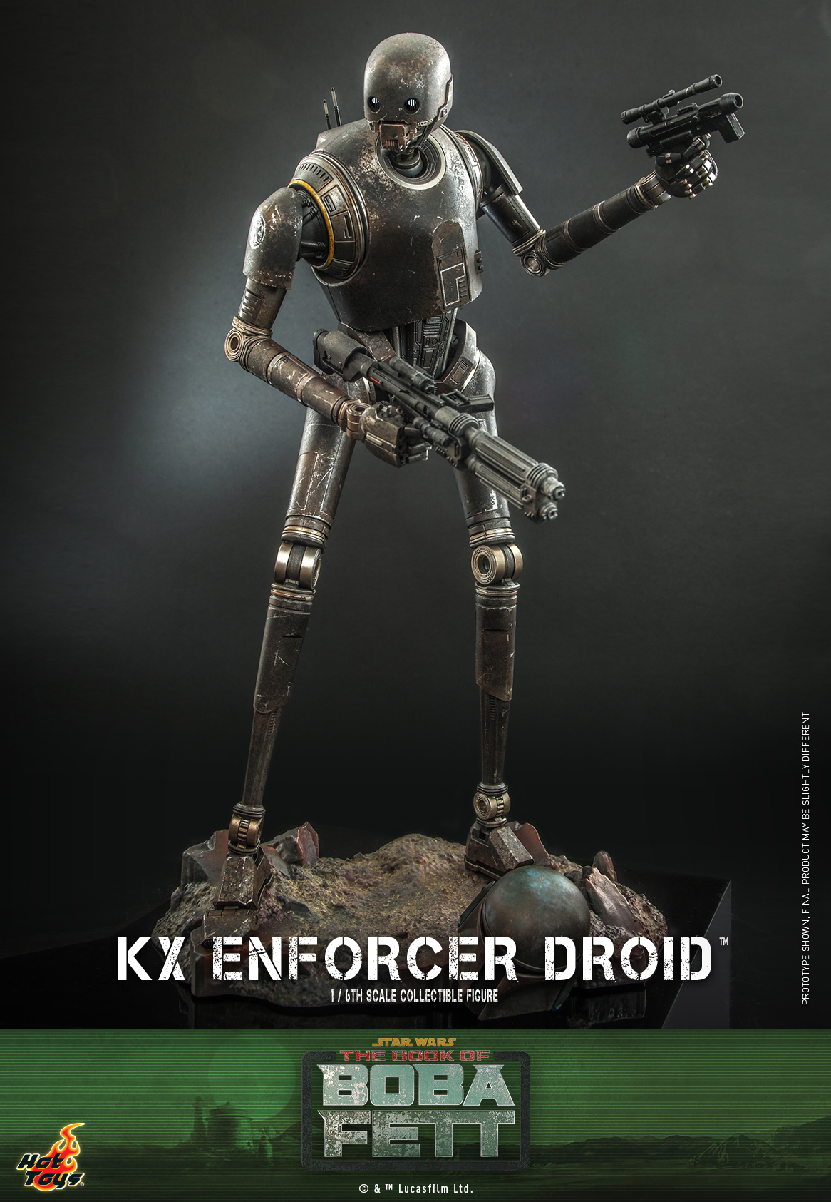 Hot Toys - SWBOBF - KX Enforcer Droid collectible figure_PR4