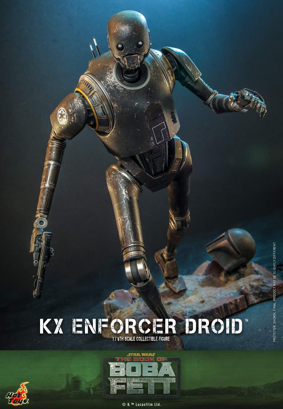 Hot Toys - SWBOBF - KX Enforcer Droid collectible figure_PR5